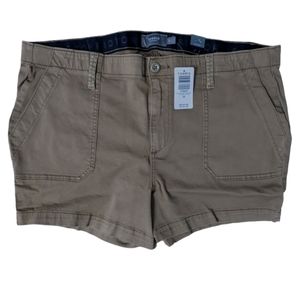 NWT! Torrid Chino High-rise 3.5" Comfort Flex Waistband Shorts Size 20